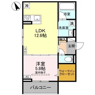 ソヴリンティ【2階】の間取り
