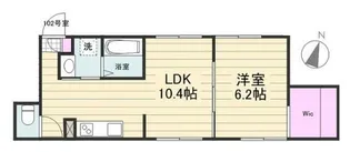 ポルトフィーノ【1階】の間取り