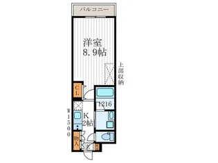 グランパール桐木【3階】の間取り