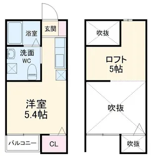 Jeunesse石場 (ジュネスイシバ)【2階】の間取り