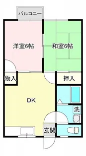 シャトルニュー市島【2階】の間取り