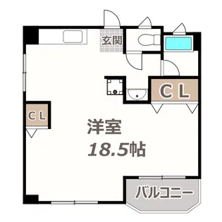 南住吉ハイツ【3階】の間取り