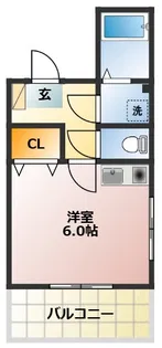 コーポ小林【3階】の間取り