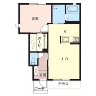 シャーメゾン土山【1階】の間取り
