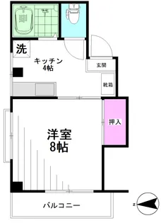 プレステージMIYA【3階】の間取り