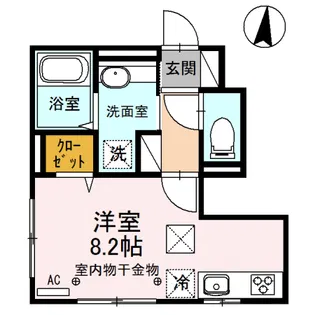 シャロン【1階】の間取り