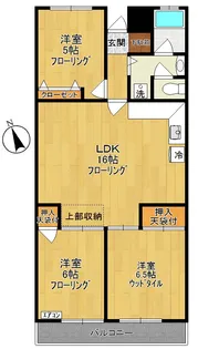 サングリーン3【2階】の間取り