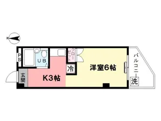 末広ビル【3階】の間取り