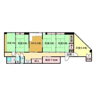 林ビル【4階】の間取り