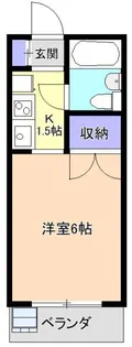 メゾンドール所沢【3階】の間取り