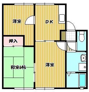 グランコート長野 C棟【2階】の間取り