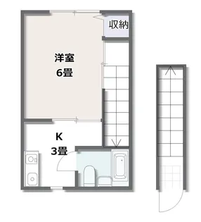 1Kの間取り画像