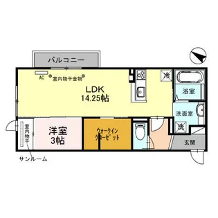 アピテ21【2階】の間取り