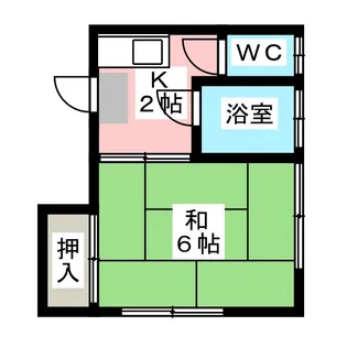 コーポN・S【2階】の間取り