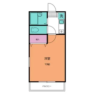 カーサYAMAMOTO【1階】の間取り