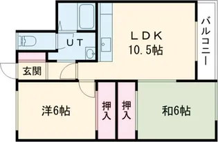 壱番館A【1階】の間取り