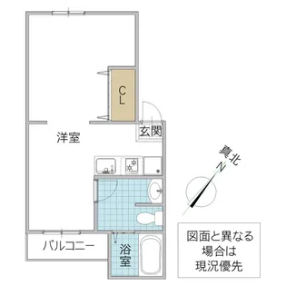 CASA・SKE II【4階】の間取り