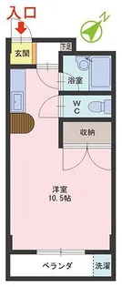ツィンクル谷内【2階】の間取り
