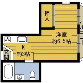 コスモス長浜【1階】の間取り