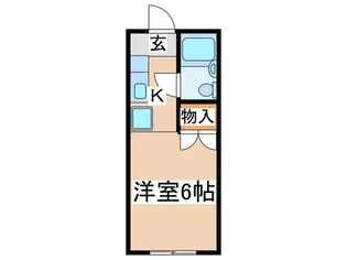 ヒカリハイツ【1階】の間取り