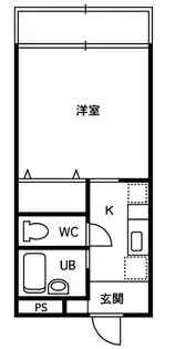 Sicuro.J(スイクロー.ジェ)【1階】の間取り
