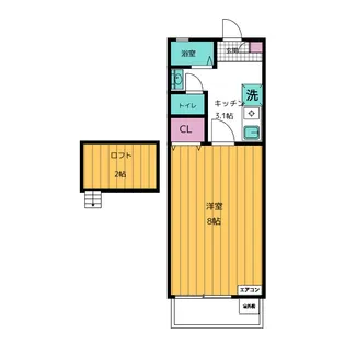ドミトリーサマリ【2階】の間取り