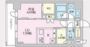 タスキプライムテラス後楽園【2階】の間取り
