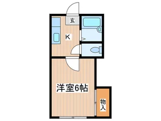羽生ハイツ【1階】の間取り