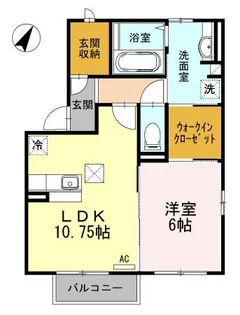 REFRISE【2階】の間取り