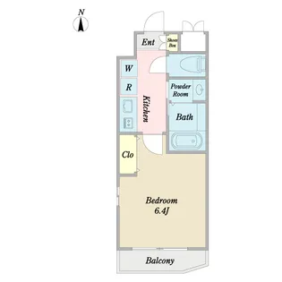 メゾン・スヴェニール【1階】の間取り