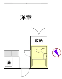 メゾン・イグレック【1階】の間取り