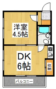 東京都東村山市恩多町5【マンション】の間取り