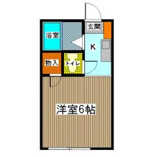 ロックウェル大久保【2階】の間取り