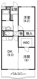 静岡県浜松市中央区細島町【マンション】の間取り