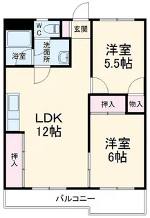 渋谷コート2号館【4階】の間取り