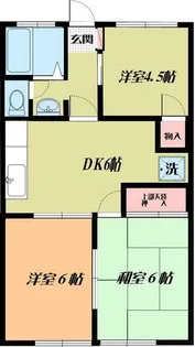 ハイツNK【1階】の間取り