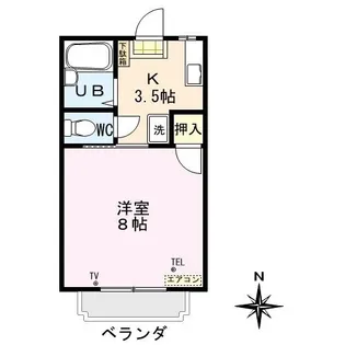 プリマベーラ【1階】の間取り