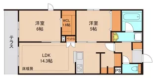 プレミアメゾン【1階】の間取り