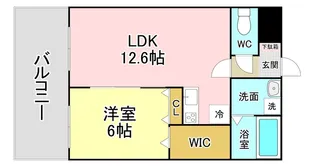 福岡県北九州市小倉北区室町2【マンション】の間取り