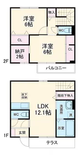 スリジェ元町の間取り