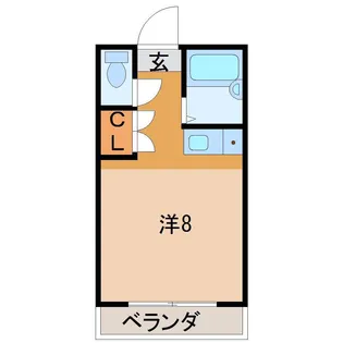 ハイウエスト・ハイツ【3階】の間取り