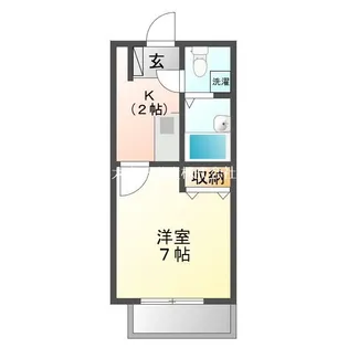 カルディア宇都【4階】の間取り