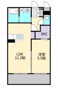 リヴェール8八本松飯田【2階】の間取り