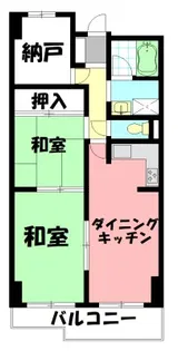 ソシエ弐番館【4階】の間取り