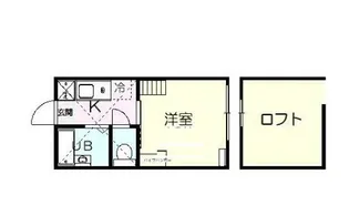 ハイ・ブリッジ南千住【1階】の間取り