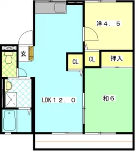 ピュアII【2階】の間取り