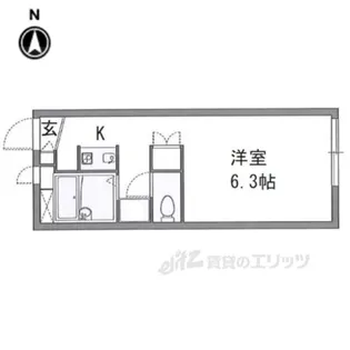 レオパレス千-SEN-2【2階】の間取り