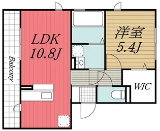 千葉県千葉市中央区都町5【アパート】の間取り