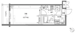 ラフィネ弘明寺【1階】の間取り