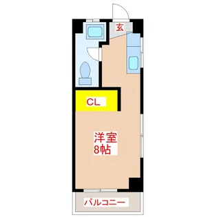 井上コーポ【2階】の間取り